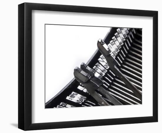 Old Typewriter-jocic-Framed Art Print