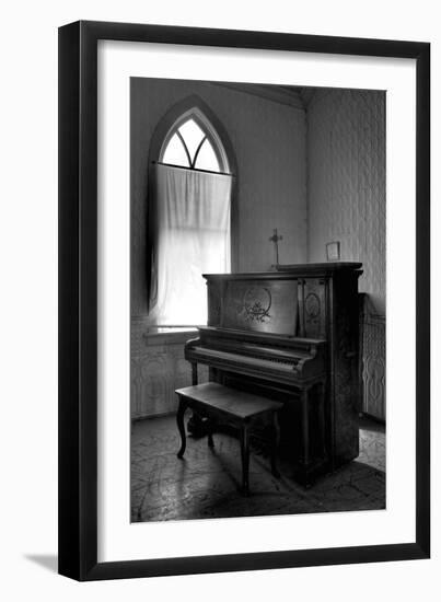 Old Upright Piano-Rip Smith-Framed Photographic Print