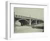 Old Vauxhall Bridge, London, 1903-null-Framed Photographic Print