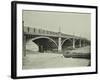 Old Vauxhall Bridge, London, 1903-null-Framed Photographic Print
