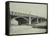 Old Vauxhall Bridge, London, 1903-null-Framed Stretched Canvas