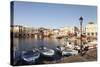 Old Venetian Harbour, Rethymno (Rethymnon), Crete, Greek Islands, Greece, Europe-Markus Lange-Stretched Canvas