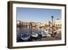 Old Venetian Harbour, Rethymno (Rethymnon), Crete, Greek Islands, Greece, Europe-Markus Lange-Framed Premium Photographic Print