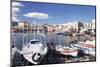 Old Venetian Harbour, Rethymno (Rethymnon), Crete, Greek Islands, Greece, Europe-Markus Lange-Mounted Photographic Print