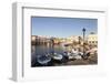 Old Venetian Harbour, Rethymno (Rethymnon), Crete, Greek Islands, Greece, Europe-Markus Lange-Framed Photographic Print