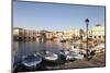 Old Venetian Harbour, Rethymno (Rethymnon), Crete, Greek Islands, Greece, Europe-Markus Lange-Mounted Photographic Print