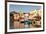 Old Venetian Harbour, Taverns on Seaside, Rethymno (Rethymnon)-Markus Lange-Framed Photographic Print