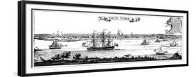 Old View of New York, 1730-null-Framed Giclee Print