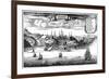 Old View of Quebec, 1730-null-Framed Giclee Print