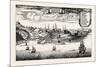 Old View of Quebec, from Popple' S American Atlas, 1730, Canada, 1870S-null-Mounted Giclee Print