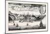 Old View of Quebec, from Popple' S American Atlas, 1730, Canada, 1870S-null-Mounted Giclee Print