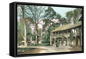 Old View of Versailles-null-Framed Stretched Canvas