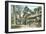 Old View of Versailles-null-Framed Art Print