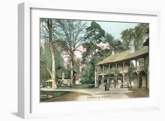 Old View of Versailles-null-Framed Art Print