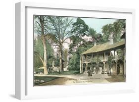 Old View of Versailles-null-Framed Art Print