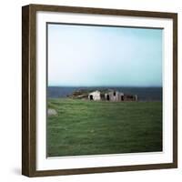 Old Viking-Style Icelandic Turf Farm-CM Dixon-Framed Photographic Print