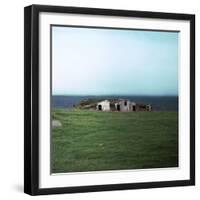 Old Viking-Style Icelandic Turf Farm-CM Dixon-Framed Photographic Print