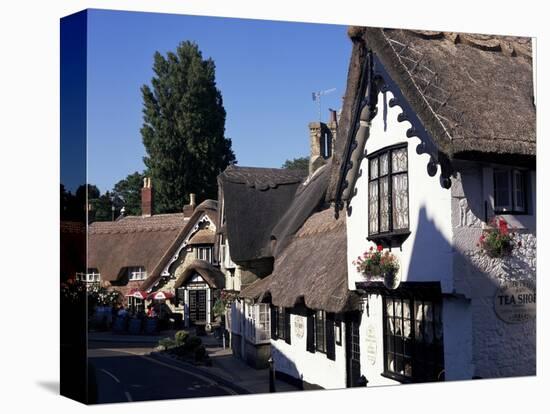 Old Village, Shanklin, Isle of Wight, England, United Kingdom-Charles Bowman-Stretched Canvas