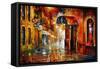 Old Vitebsk-Leonid Afremov-Framed Stretched Canvas