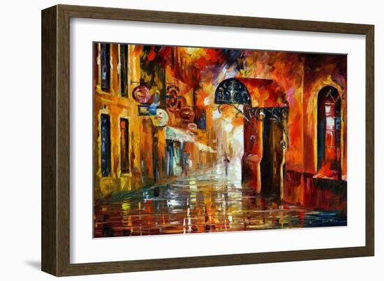 Old Vitebsk-Leonid Afremov-Framed Art Print