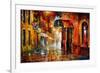 Old Vitebsk-Leonid Afremov-Framed Art Print