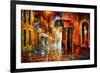 Old Vitebsk-Leonid Afremov-Framed Art Print