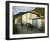 Old Vlach Mountain Village, Maloviste Village, Pelister National Park, Macedonia-Walter Bibikow-Framed Photographic Print