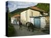 Old Vlach Mountain Village, Maloviste Village, Pelister National Park, Macedonia-Walter Bibikow-Stretched Canvas