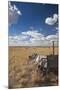 Old Wagon, Prairie Homestead, Cactus Flat, South Dakota, USA-Walter Bibikow-Mounted Photographic Print