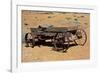 Old wagon, Rock Art Ranch, near Holbrook, Arizona, USA-Michel Hersen-Framed Photographic Print