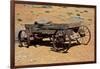 Old wagon, Rock Art Ranch, near Holbrook, Arizona, USA-Michel Hersen-Framed Photographic Print