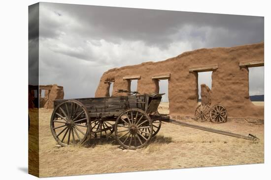 Old Wagons, Fort Union National Monument, New Mexico, United States of America, North America-Richard Maschmeyer-Stretched Canvas