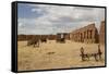 Old Wagons, Fort Union National Monument, New Mexico, United States of America, North America-Richard Maschmeyer-Framed Stretched Canvas