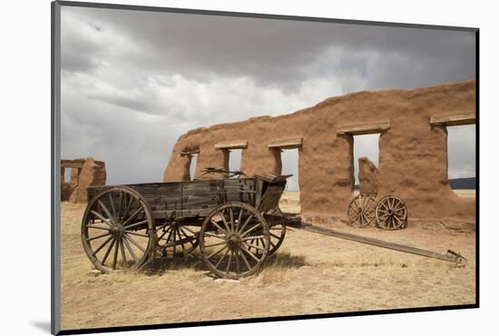 Old Wagons, Fort Union National Monument, New Mexico, United States of America, North America-Richard Maschmeyer-Mounted Photographic Print