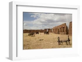 Old Wagons, Fort Union National Monument, New Mexico, United States of America, North America-Richard Maschmeyer-Framed Photographic Print