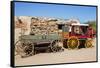 Old Wagons, Old Tucson Studios, Tucson, Arizona, USA-Jamie & Judy Wild-Framed Stretched Canvas