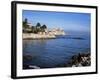 Old Walls and Castle at Antibes, Cote d'Azur, French Riviera, Provence, France-Nigel Francis-Framed Photographic Print