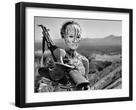 Old Warrior-Izidor Gasperlin-Framed Photographic Print