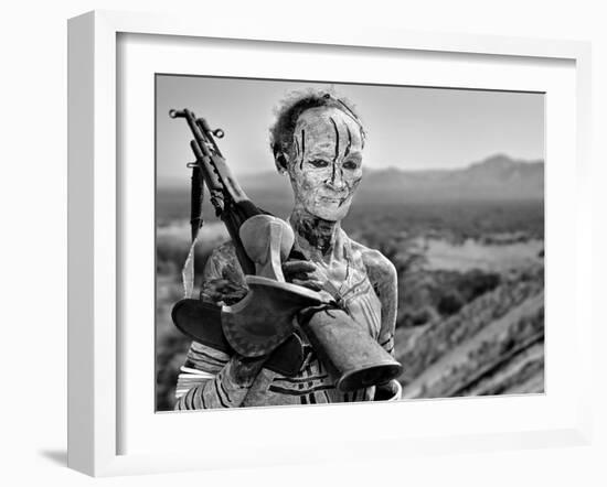 Old Warrior-Izidor Gasperlin-Framed Photographic Print