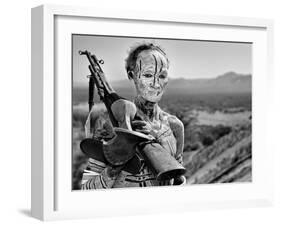 Old Warrior-Izidor Gasperlin-Framed Photographic Print