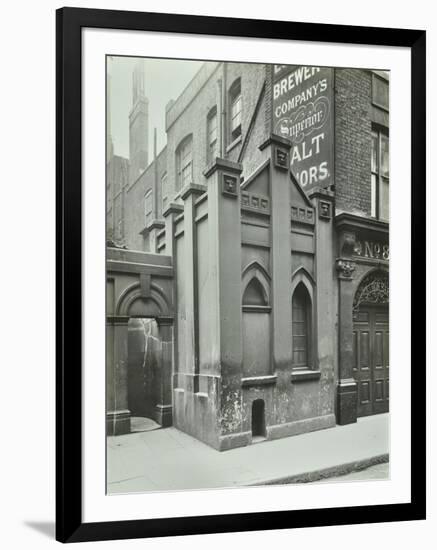 Old Watch House, Upper Thames Street, London, April 1922-null-Framed Photographic Print