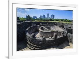 Old Watchtower Baluarte De San Diego, Intramuros, Manila, Luzon, Philippines, Southeast Asia, Asia-Michael Runkel-Framed Photographic Print