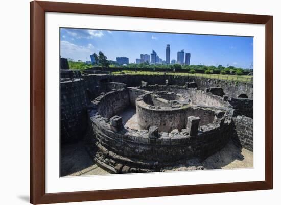 Old Watchtower Baluarte De San Diego, Intramuros, Manila, Luzon, Philippines, Southeast Asia, Asia-Michael Runkel-Framed Photographic Print