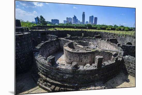 Old Watchtower Baluarte De San Diego, Intramuros, Manila, Luzon, Philippines, Southeast Asia, Asia-Michael Runkel-Mounted Photographic Print