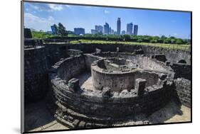 Old Watchtower Baluarte De San Diego, Intramuros, Manila, Luzon, Philippines, Southeast Asia, Asia-Michael Runkel-Mounted Photographic Print
