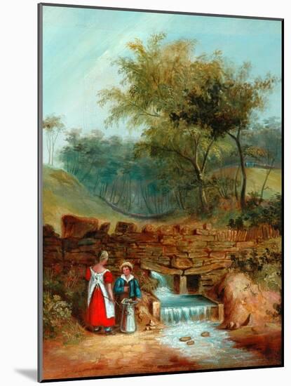 Old Well, Birks Hall, Halifax-Walter Heath-Mounted Giclee Print