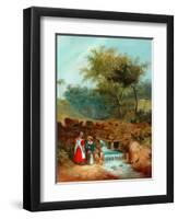 Old Well, Birks Hall, Halifax-Walter Heath-Framed Giclee Print