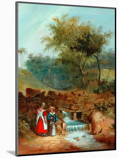 Old Well, Birks Hall, Halifax-Walter Heath-Mounted Giclee Print