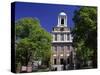Old West Church,Boston,Massachusetts-null-Stretched Canvas