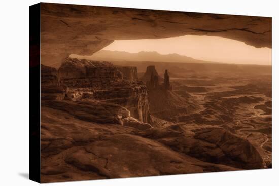 Old West, Mesa Arch, Canyonlands-Vincent James-Stretched Canvas